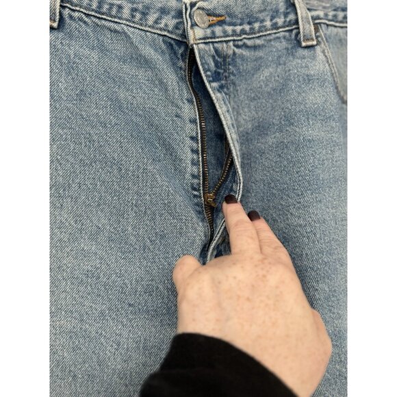 Levis Vintage Mens Straight Leg Relaxed Jeans 42X32 (act 41X32) - Picture 7 of 13